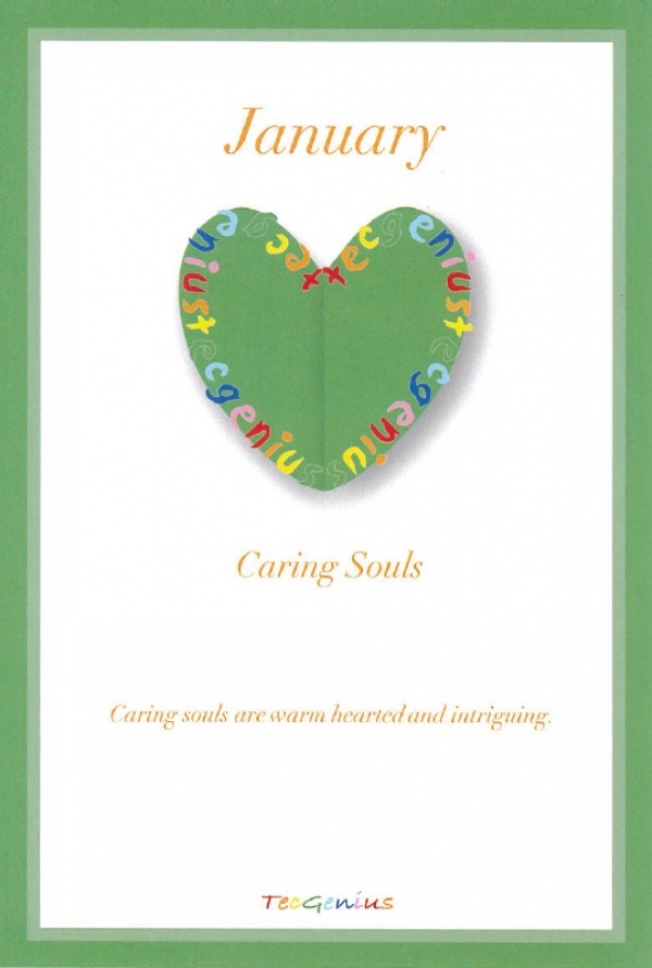 January / 1月 Caring Souls